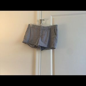 Crown and Ivy Sear-sucker shorts